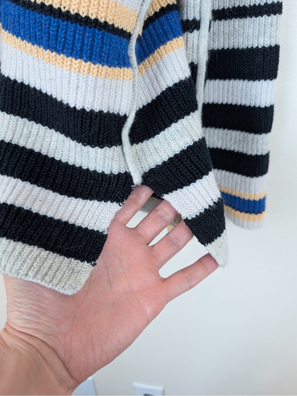 Free People We The Free Sunny Stripe Pullover Sweater - Picture 4 of 8